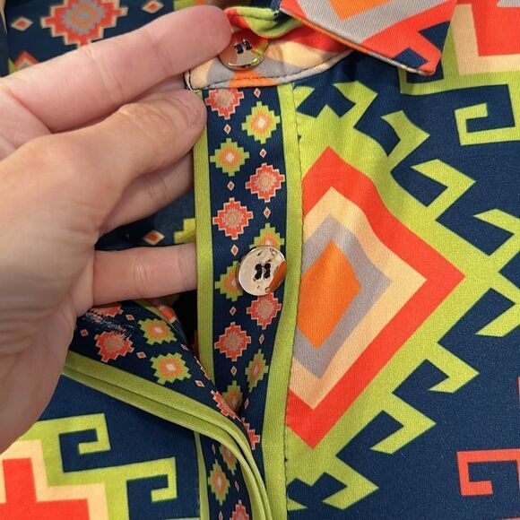 Gretchen Scott Popover Oberoi Top size small - Picture 4 of 7